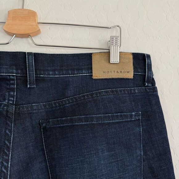 MOTT & BOW Men’s Slim Mosco Dark Wash Jeans 36 X 30 - Picture 8 of 15